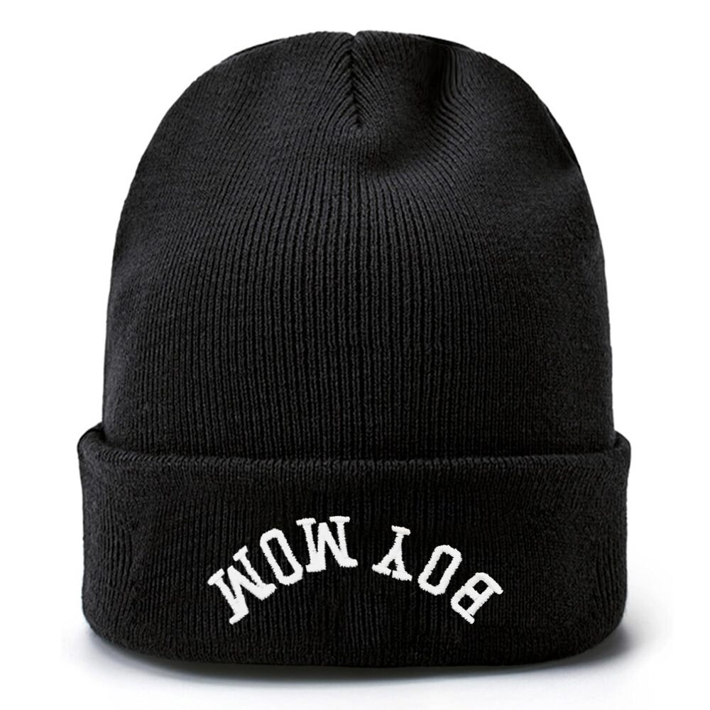 7194 Boy Mom Beanie Hat Gift from Son ，Christmas Birthday Present for Mom